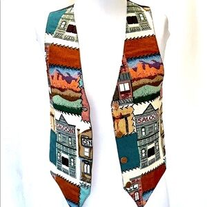 Women’s ADIA Vintage EUC 90’s Y2K MADE IN USA Italian Fabric Sz M Western